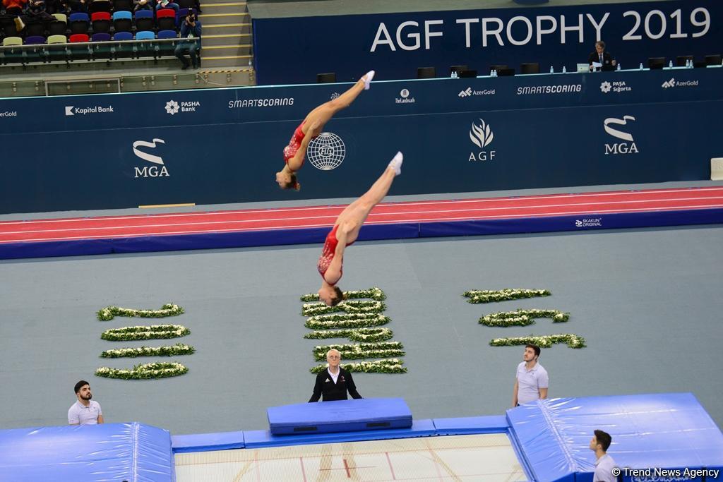 Bakıda batut gimnastikası və tamblinq üzrə Dünya Kubokunda maraqlı anlar (FOTO)