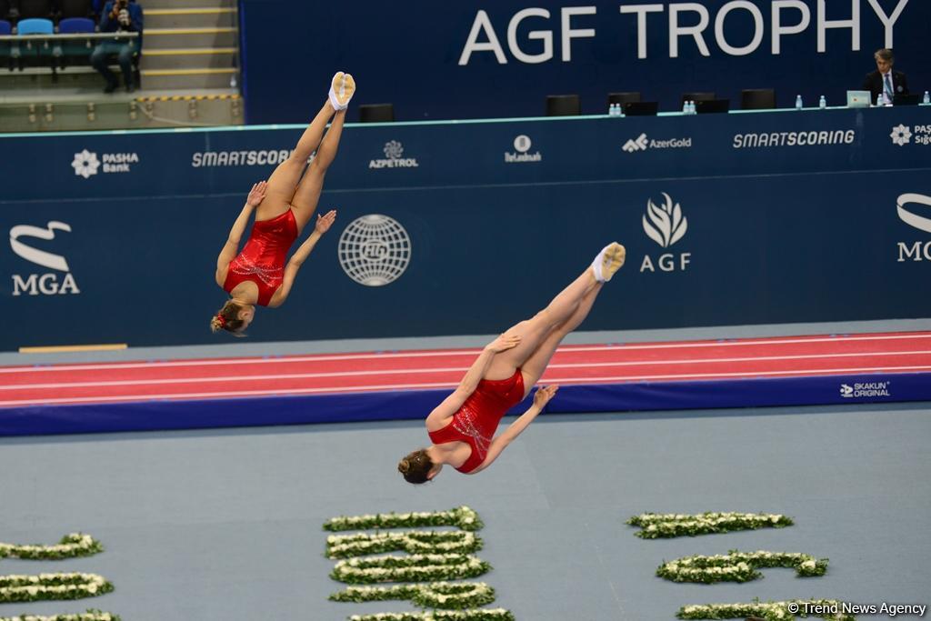 Bakıda batut gimnastikası və tamblinq üzrə Dünya Kubokunda maraqlı anlar (FOTO)