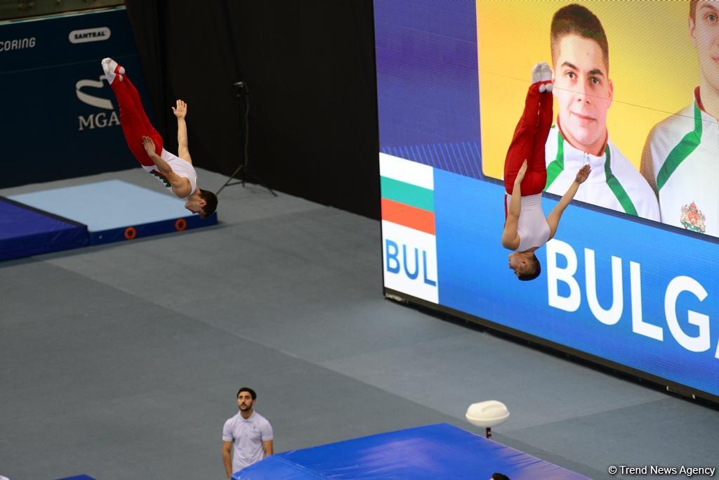 Bakıda batut gimnastikası və tamblinq üzrə Dünya Kubokunda maraqlı anlar (FOTO)