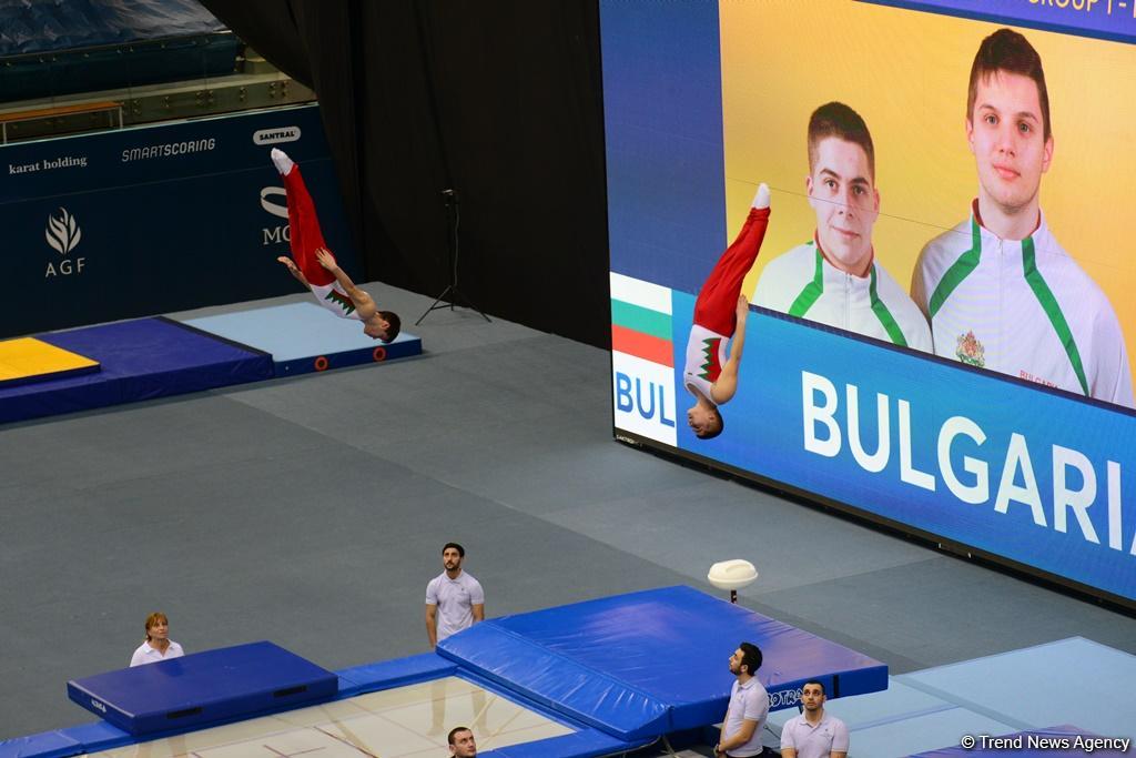 Bakıda batut gimnastikası və tamblinq üzrə Dünya Kubokunda maraqlı anlar (FOTO)