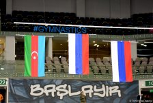 Bakıda Dünya Kubokunda tamblinq yarışlarının qalibləri mükafatlandırılıb (FOTO)