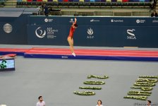 Bakıda batut gimnastikası və tamblinq üzrə Dünya Kubokunda ikinci yarış günü (FOTO)