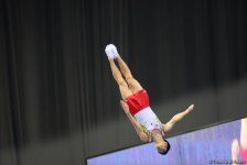 Bakıda batut gimnastikası və tamblinq üzrə Dünya Kubokunda ikinci yarış günü (FOTO)