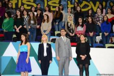 Bakıda batut gimnastikası və tamblinq üzrə Dünya Kubokunda maraqlı anlar (FOTO)