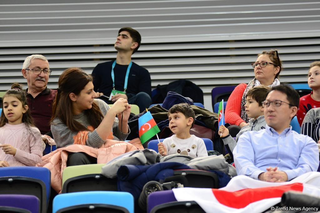 Bakıda batut gimnastikası və tamblinq üzrə Dünya Kubokunda ikinci yarış günü (FOTO)