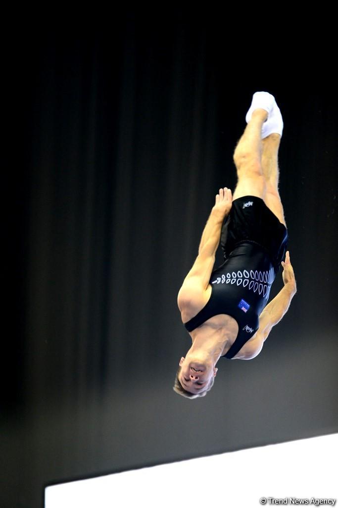 Bakıda batut gimnastikası və tamblinq üzrə Dünya Kubokunda ikinci yarış günü (FOTO)