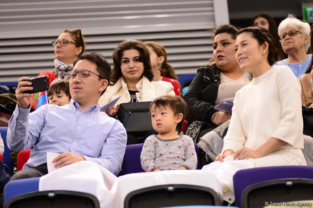 Bakıda batut gimnastikası və tamblinq üzrə Dünya Kubokunda ikinci yarış günü (FOTO)
