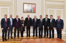 Prezident İlham Əliyev Türkiyə-Azərbaycan parlamentlərarası dostluq qrupunun rəhbərini qəbul edib (YENİLƏNİB) (FOTO)