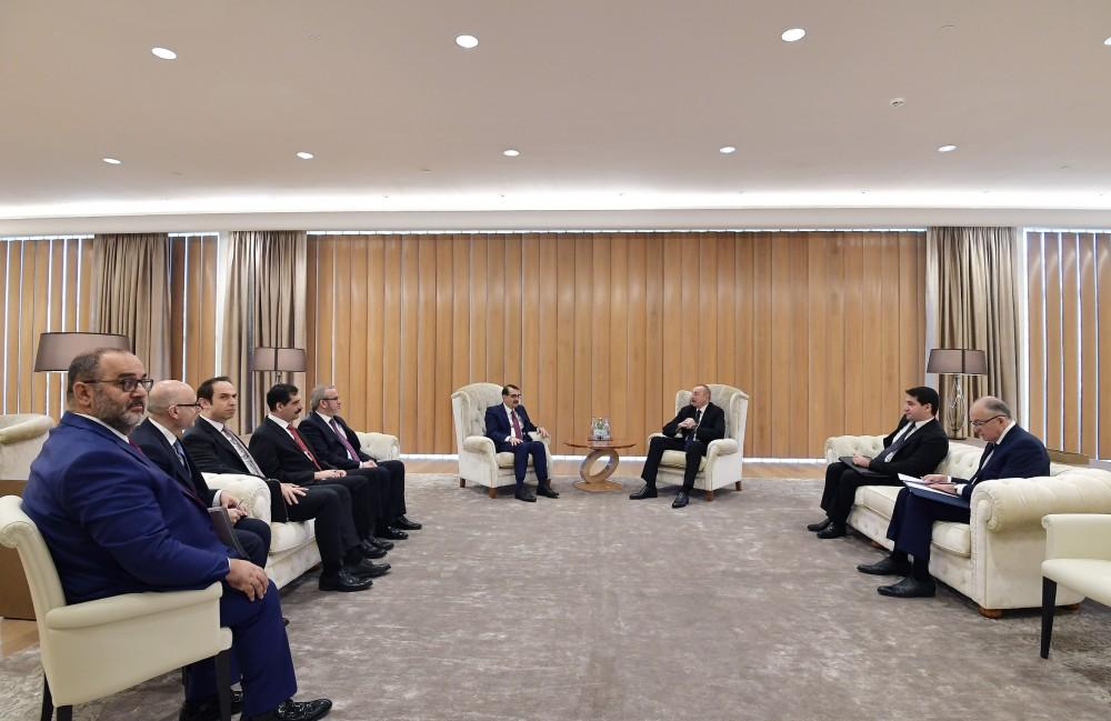 Prezident İlham Əliyevin Türkiyənin energetika və təbii sərvətlər naziri ilə görüşü olub (FOTO) (YENİLƏNİB)