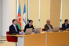 ADA-da "Azərbaycanın Ermənistanın işğalı altında olan ərazilərində qeyri-qanuni fəaliyyətlər: Peykdən çəkilmiş şəkillər, sübutlar" adlı hesabatın təqdimatı olub (FOTO)