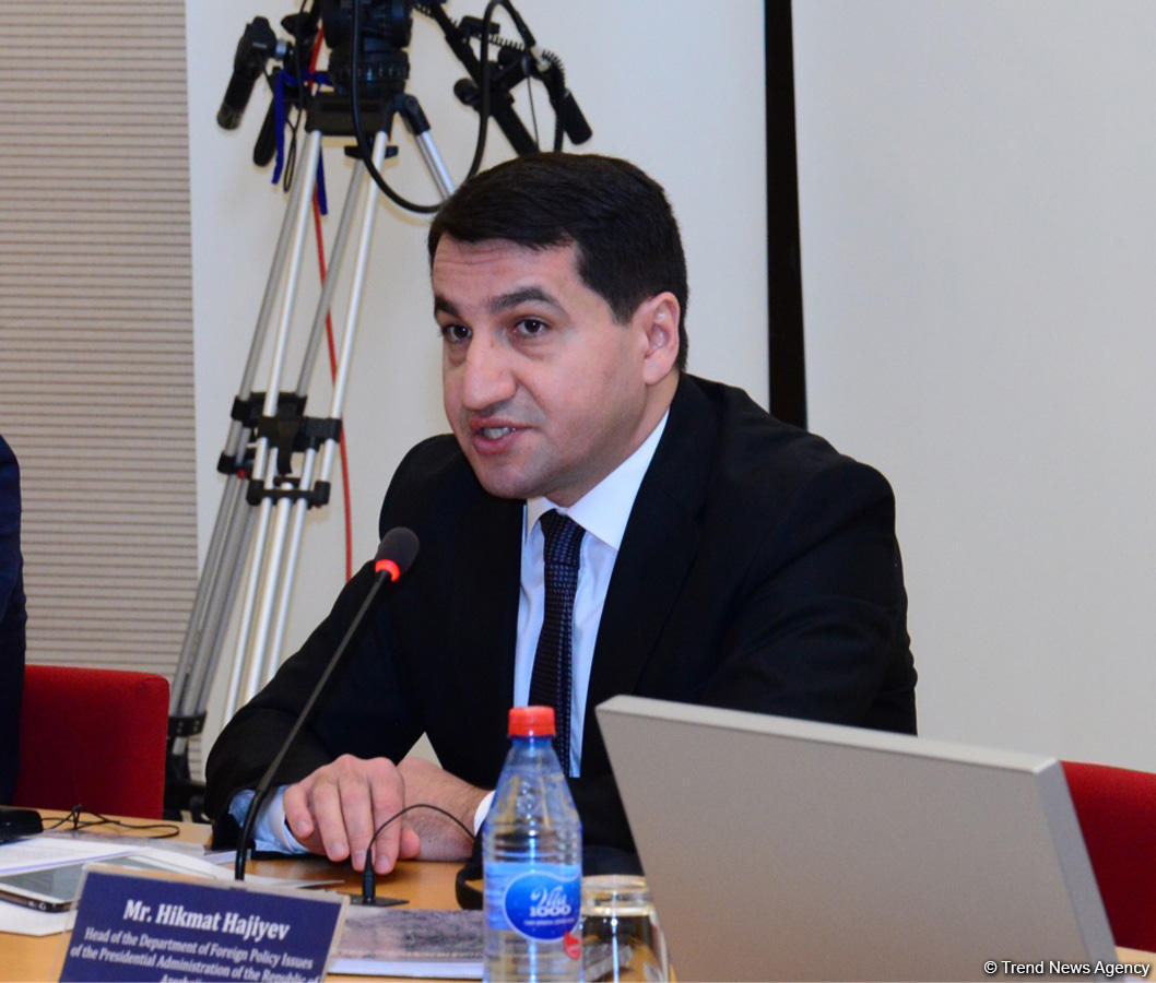 Hikmət Hacıyev: Ermənistan işğal etdiyi Azərbaycan ərazilərində qanunsuz fəaliyyətini daha da genişləndirib (YENİLƏNİB)