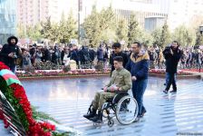 Azərbaycan ictimaiyyəti Xocalı soyqırımı qurbanlarının xatirəsini yad edir (FOTO)