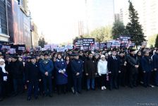 Azərbaycan ictimaiyyəti Xocalı soyqırımı qurbanlarının xatirəsini yad edir (FOTO)