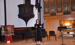 Xocalı şəhidlərinin xatirəsinə orqan musiqisi təqdim edilib (FOTO)