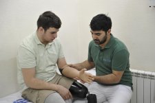 Birinci vitse-prezident Mehriban Əliyevanın tapşırığı ilə daha bir qrup Qarabağ müharibəsi əlili protezlərlə təmin olunub (FOTO)