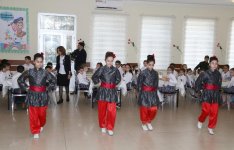 Heydər Əliyev Fondunun vitse-prezidenti Leyla Əliyeva Suraxanı rayonundakı 2 saylı uşaq evinin sakinləri ilə görüşüb (FOTO)