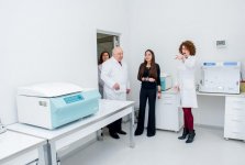 Heydər Əliyev Fondunun vitse-prezidenti Leyla Əliyeva Elmi-Tədqiqat Hematologiya və Transfuziologiya İnstitutunda olub (FOTO)