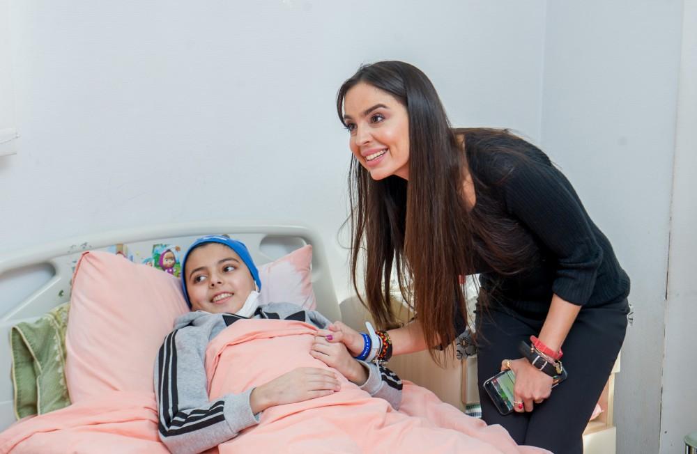 Heydər Əliyev Fondunun vitse-prezidenti Leyla Əliyeva Elmi-Tədqiqat Hematologiya və Transfuziologiya İnstitutunda olub (FOTO)