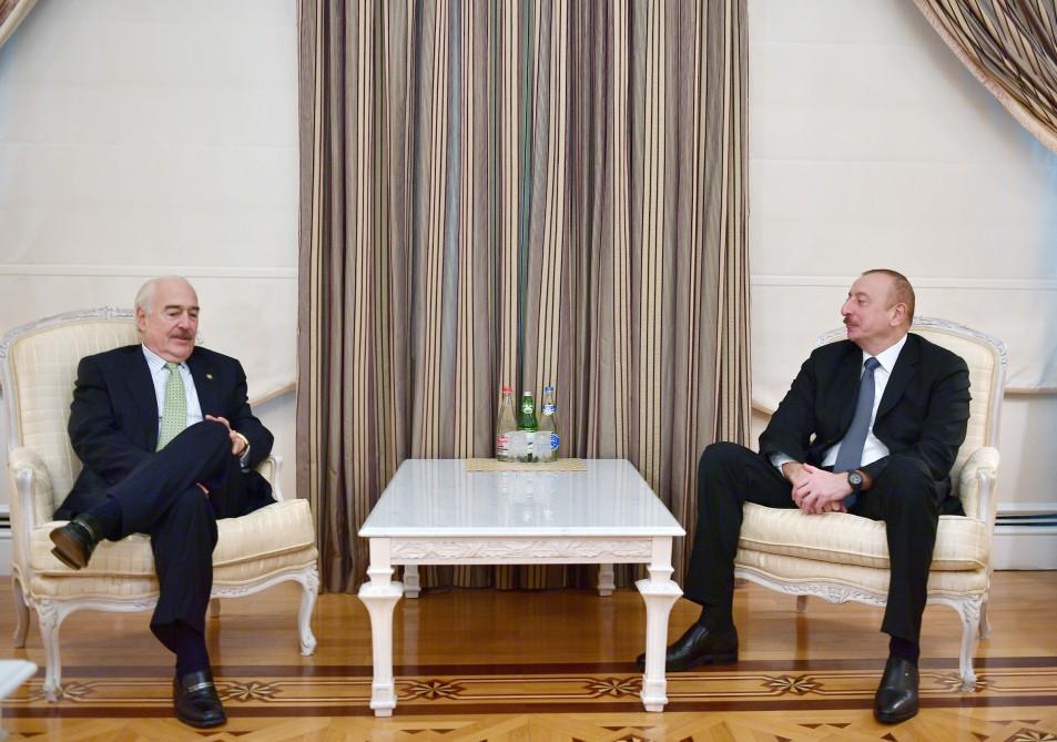 Prezident İlham Əliyev Mərkəzçi Demokrat İnternasionalının prezidentini qəbul edib (FOTO) (YENİLƏNİB)