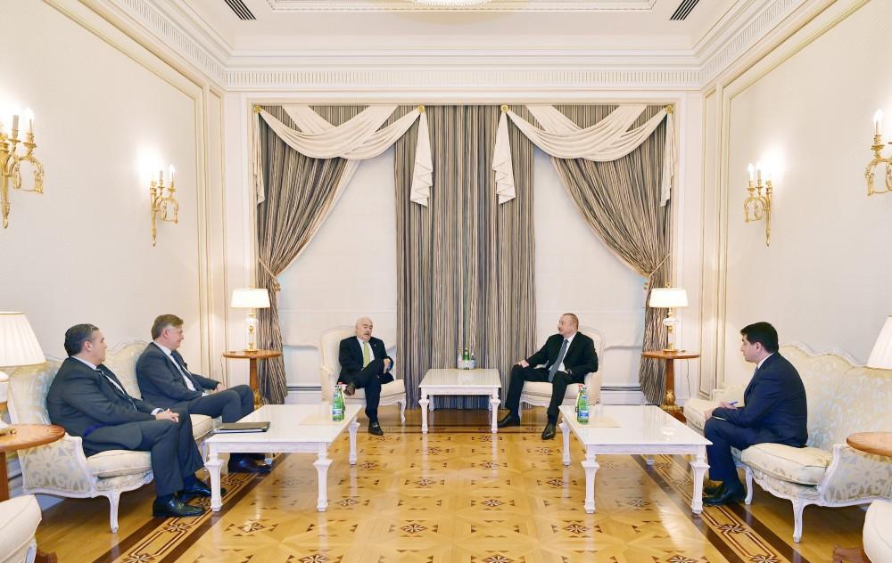 Prezident İlham Əliyev Mərkəzçi Demokrat İnternasionalının prezidentini qəbul edib (FOTO) (YENİLƏNİB)