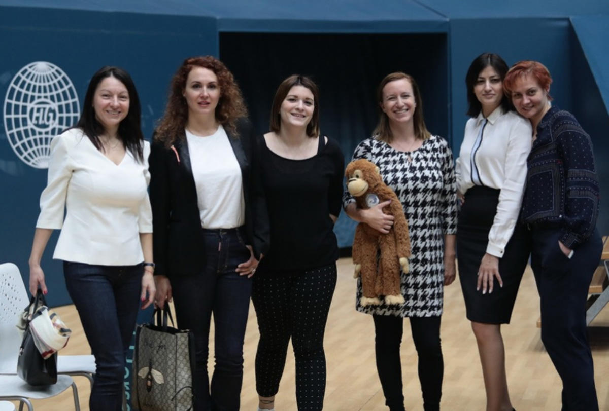 Avropa Gimnastika İttifaqının nümayəndələri Bakıda görüş keçiriblər (FOTO)