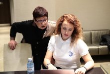 Avropa Gimnastika İttifaqının nümayəndələri Bakıda görüş keçiriblər (FOTO)