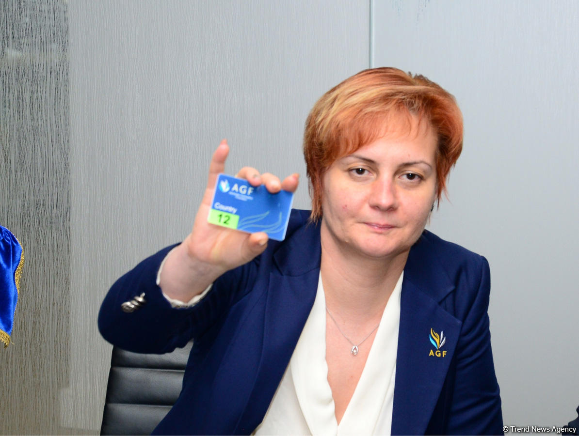 Bakıda bədii gimnastika üzrə Avropa Çempionatının püşkatması keçirilib (FOTO)