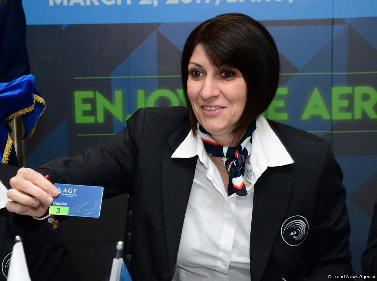 Bakıda bədii gimnastika üzrə Avropa Çempionatının püşkatması keçirilib (FOTO)