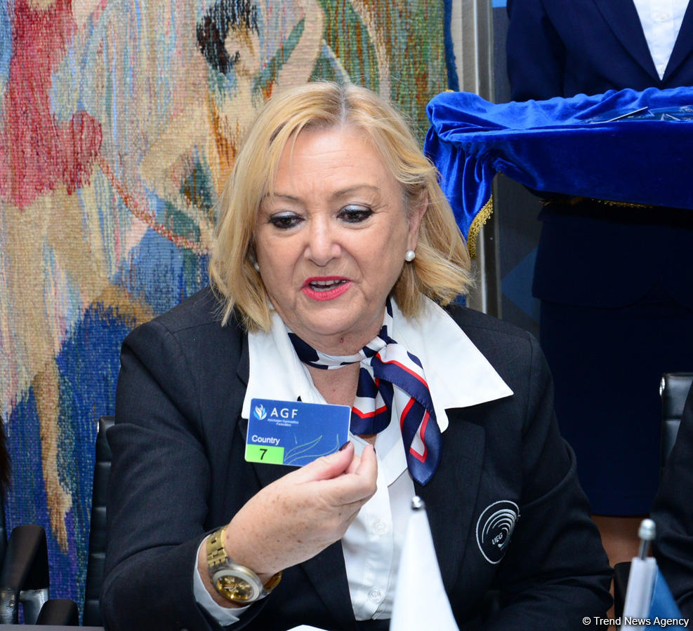 Bakıda bədii gimnastika üzrə Avropa Çempionatının püşkatması keçirilib (FOTO)
