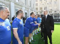 Prezident İlham Əliyev  “Bakı 2019: Ulduzlar Finalı” qarşılaşmasını izləyib (YENİLƏNİB-2) (FOTO)
