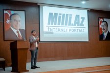 Turizm sahəsində ixtisaslaşan tələbələrin görüşü keçirilib (FOTO/VİDEO)