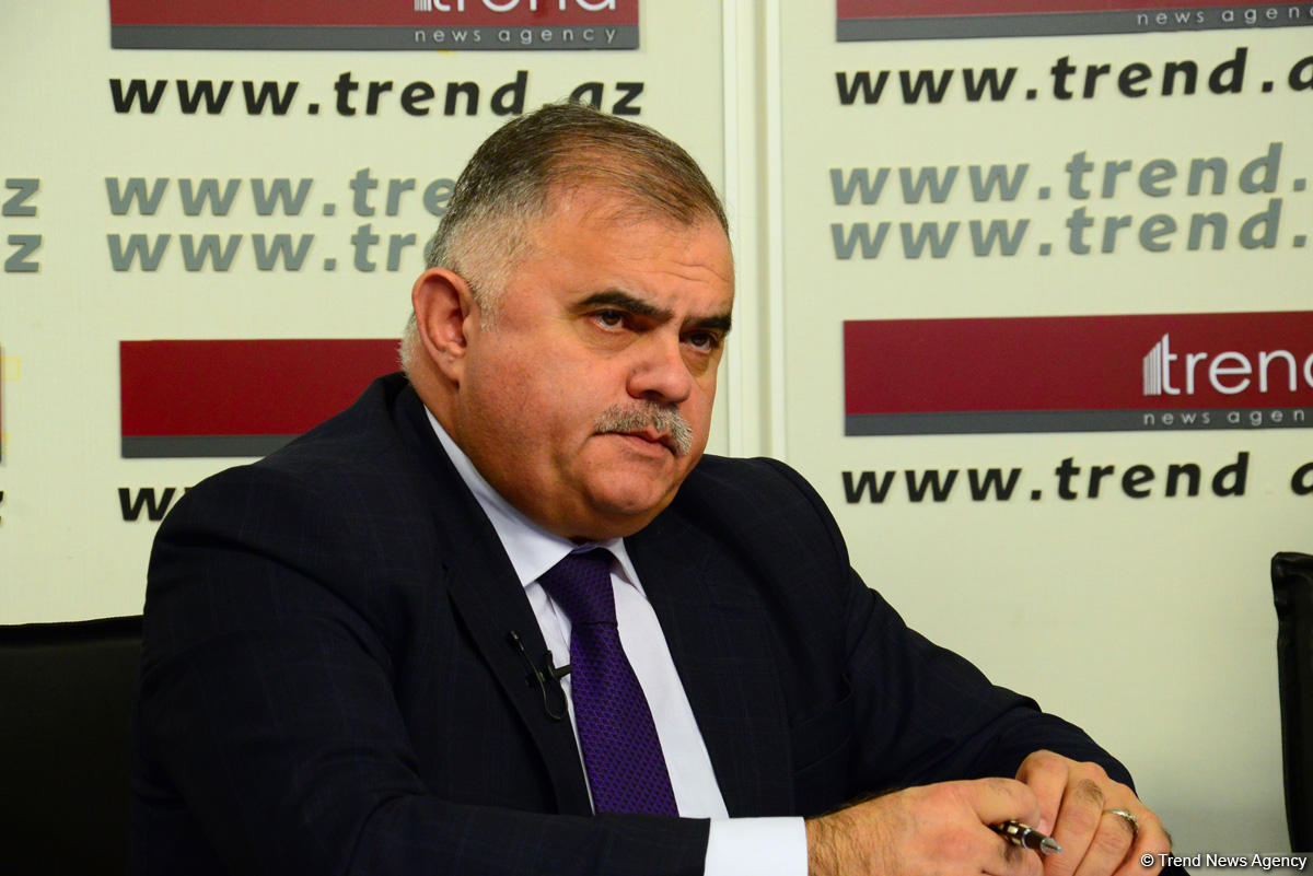 Trend İnformasiya Agentliyində "Azərbaycan və Rusiyanın iqtisadi və investisiya əməkdaşlığı: yeni artım nöqtələri” mövzusunda Moskva-Bakı videokörpüsü keçirilib (FOTO)
