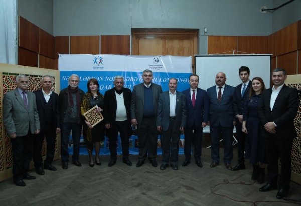 “Nəsillərdən nəsillərə ötürülən sənət” adlı fərdi sərgi layihəsi həyata keçirilib (FOTO)