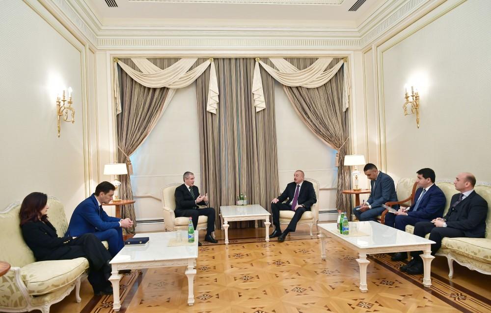 Prezident İlham Əliyev İtaliya nümayəndə heyətini qəbul edib (FOTO) (YENİLƏNİB)