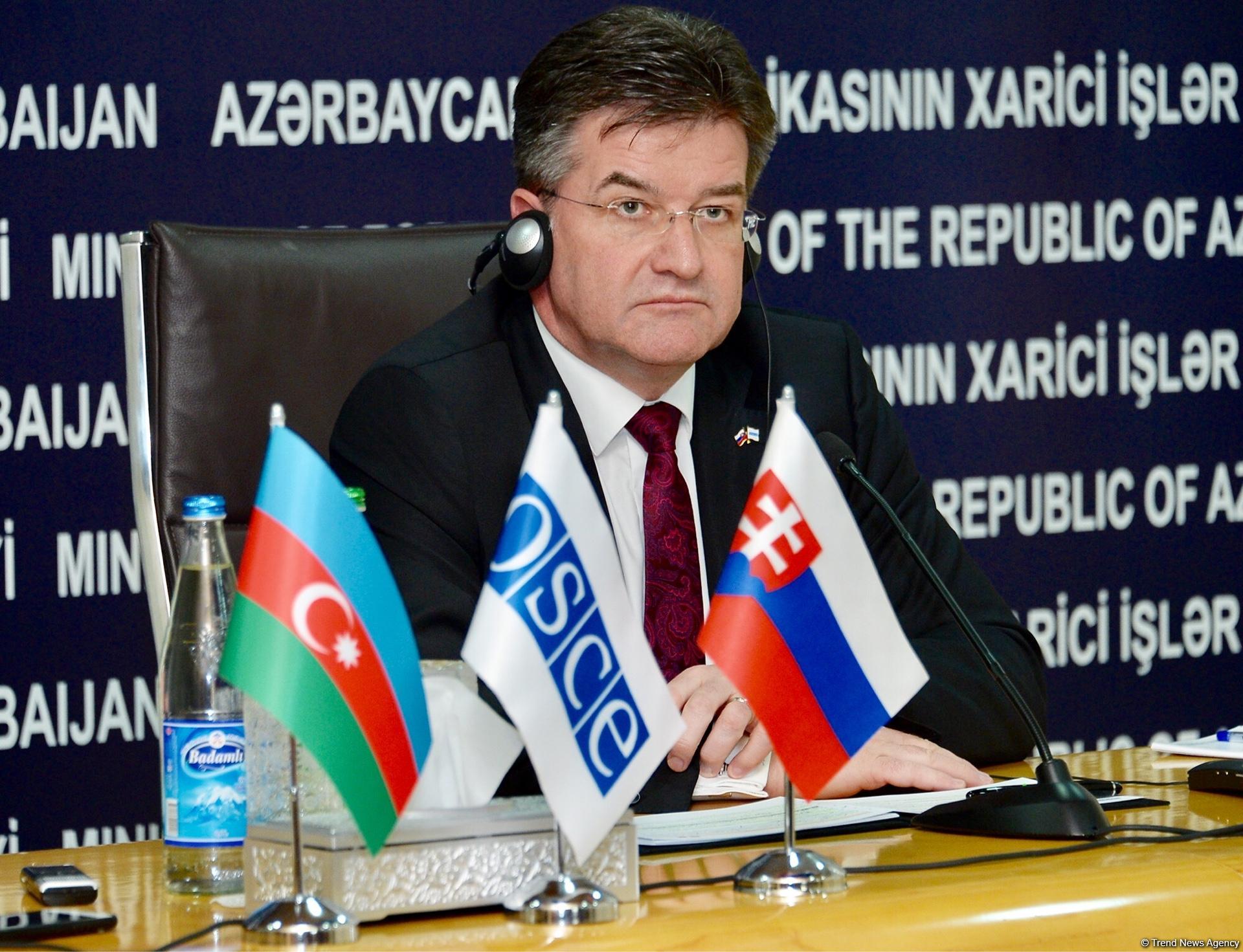 Azərbaycan və ATƏT Dağlıq Qarabağ münaqişəsini müzakirə edib (FOTO)