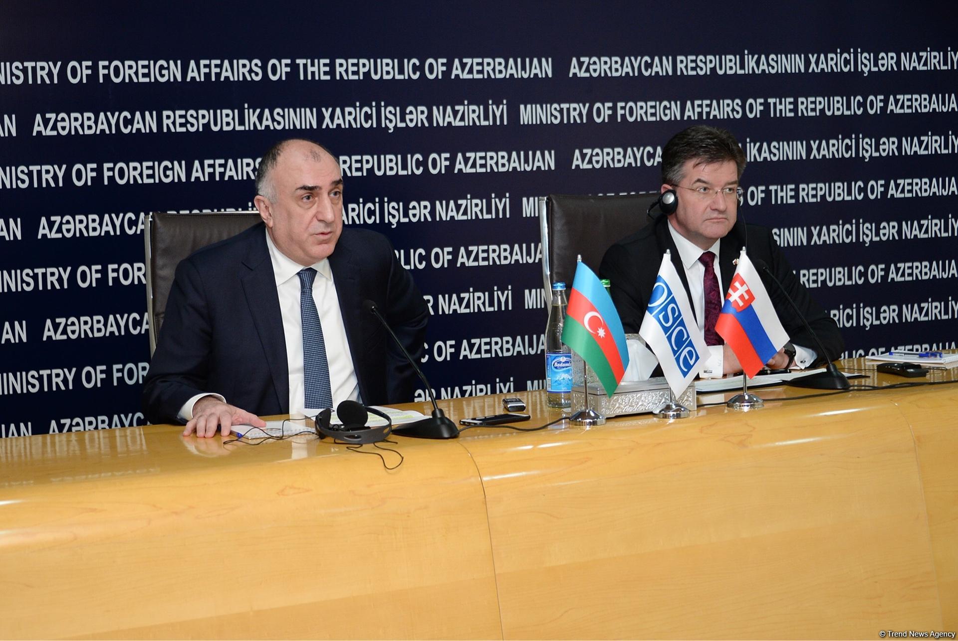 Azərbaycan və ATƏT Dağlıq Qarabağ münaqişəsini müzakirə edib (FOTO)