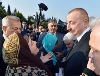 Prezident İlham Əliyev: Mənim işim xalqa xidmət etməkdir, mən öz vəzifəmi bunda görürəm (FOTO)