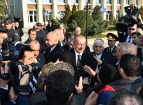 Prezident İlham Əliyev: Mənim işim xalqa xidmət etməkdir, mən öz vəzifəmi bunda görürəm (FOTO)