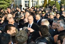 Prezident İlham Əliyev: Mənim işim xalqa xidmət etməkdir, mən öz vəzifəmi bunda görürəm (FOTO)