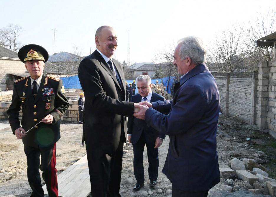 Prezident İlham Əliyev: Mənim işim xalqa xidmət etməkdir, mən öz vəzifəmi bunda görürəm (FOTO)