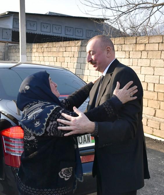 Prezident İlham Əliyev: Mənim işim xalqa xidmət etməkdir, mən öz vəzifəmi bunda görürəm (FOTO)