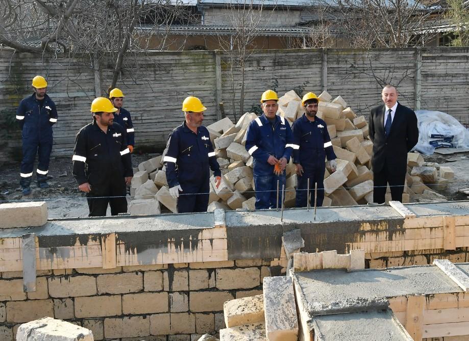Prezident İlham Əliyev: Mənim işim xalqa xidmət etməkdir, mən öz vəzifəmi bunda görürəm (FOTO)