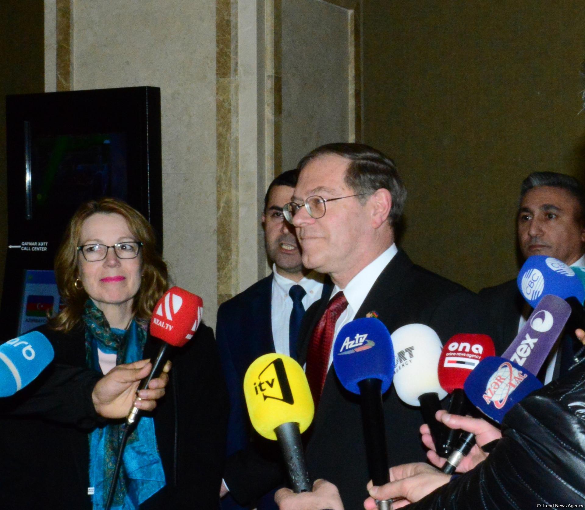 ABŞ-ın Azərbaycandakı yeni səfiri: Mən səbirsizliklə öz missiyamın icrasına başlamağı gözləyirəm (FOTO)