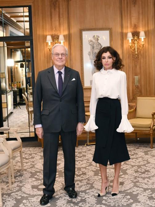 Birinci vitse-prezident Mehriban Əliyeva “Rothschild Global Financial Advisory” şirkətinin rəhbəri ilə görüşüb (FOTO)