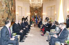 Birinci vitse-prezident Mehriban Əliyeva Fransa Senatının sədri Jerar Larşe ilə görüşüb (FOTO)