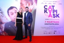 “Çat Kapı aşk” filminin möhtəşəm qala-gecəsi baş tutub (FOTO)
