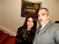 Qobustan qayaüstü təsvirləri Bakıda (FOTO)
