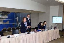 Bakıda idman gimnastikası üzrə Dünya Kubokunun püşkatma mərasimi keçirilib (FOTO)