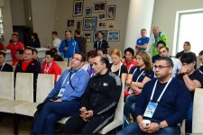 Bakıda idman gimnastikası üzrə Dünya Kubokunun püşkatma mərasimi keçirilib (FOTO)