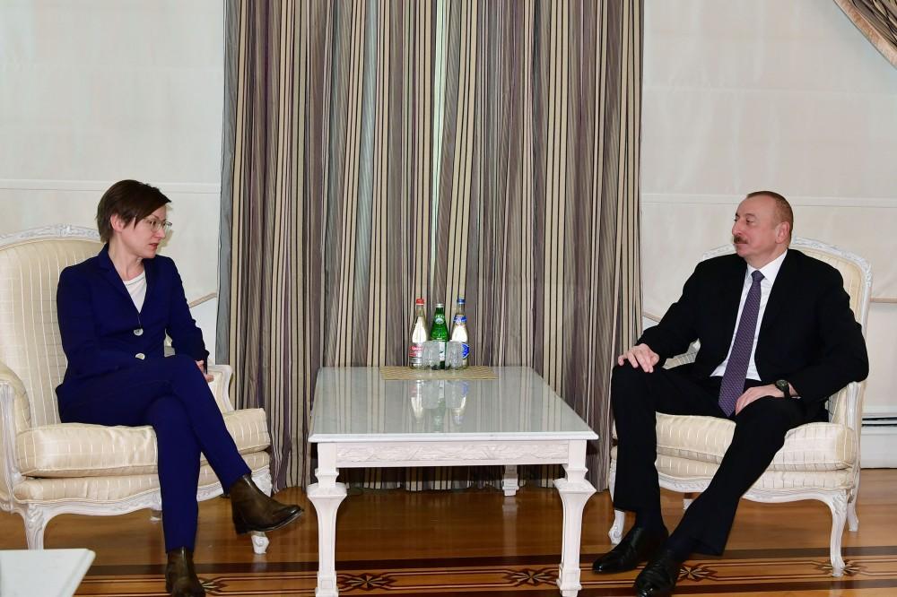 Prezident İlham Əliyev BMT İnkişaf Proqramının rəhbərinin müavinini qəbul edib (FOTO) (YENİLƏNİB)